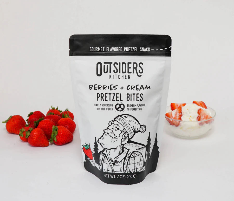 Outsiders Berries + Cream Pretzel Bites