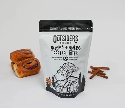 Outsiders Sugar + Spice Pretzel Bites