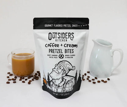 Outsiders Coffee + Cream Pretzel Bites