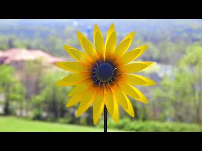 Sunflower Statement Wind Spinner Garden Décor