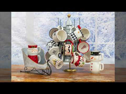 Festive Christmas Nutcracker Ceramic Mug - 15oz