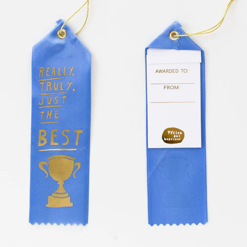 Really Truly Just The Best Award Ribbon