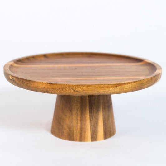 Teakhaus Wood Cake Stand - Small