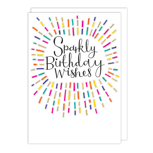 Sparkly Birthday Wishes Card