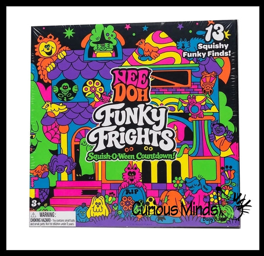 2026 NeeDoh Funky Frights Squish-O-Ween Countdown