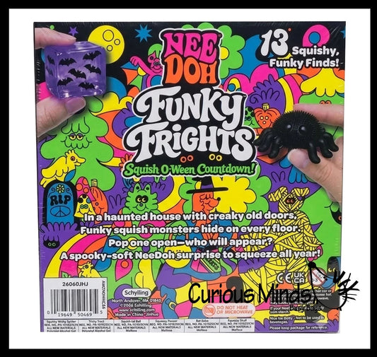 2026 NeeDoh Funky Frights Squish-O-Ween Countdown