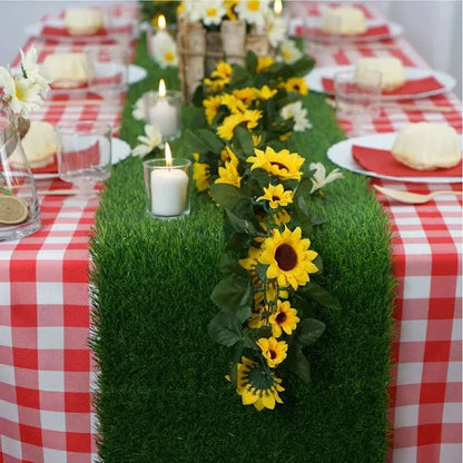 Mix & Match Grass Table Runner