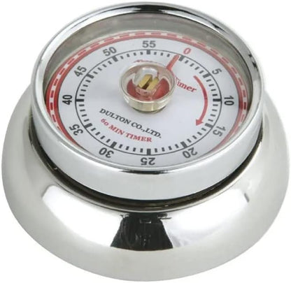 Magnetic Retro Kitchen Classic Mechanical Cooking Timer by  Zassenhaus