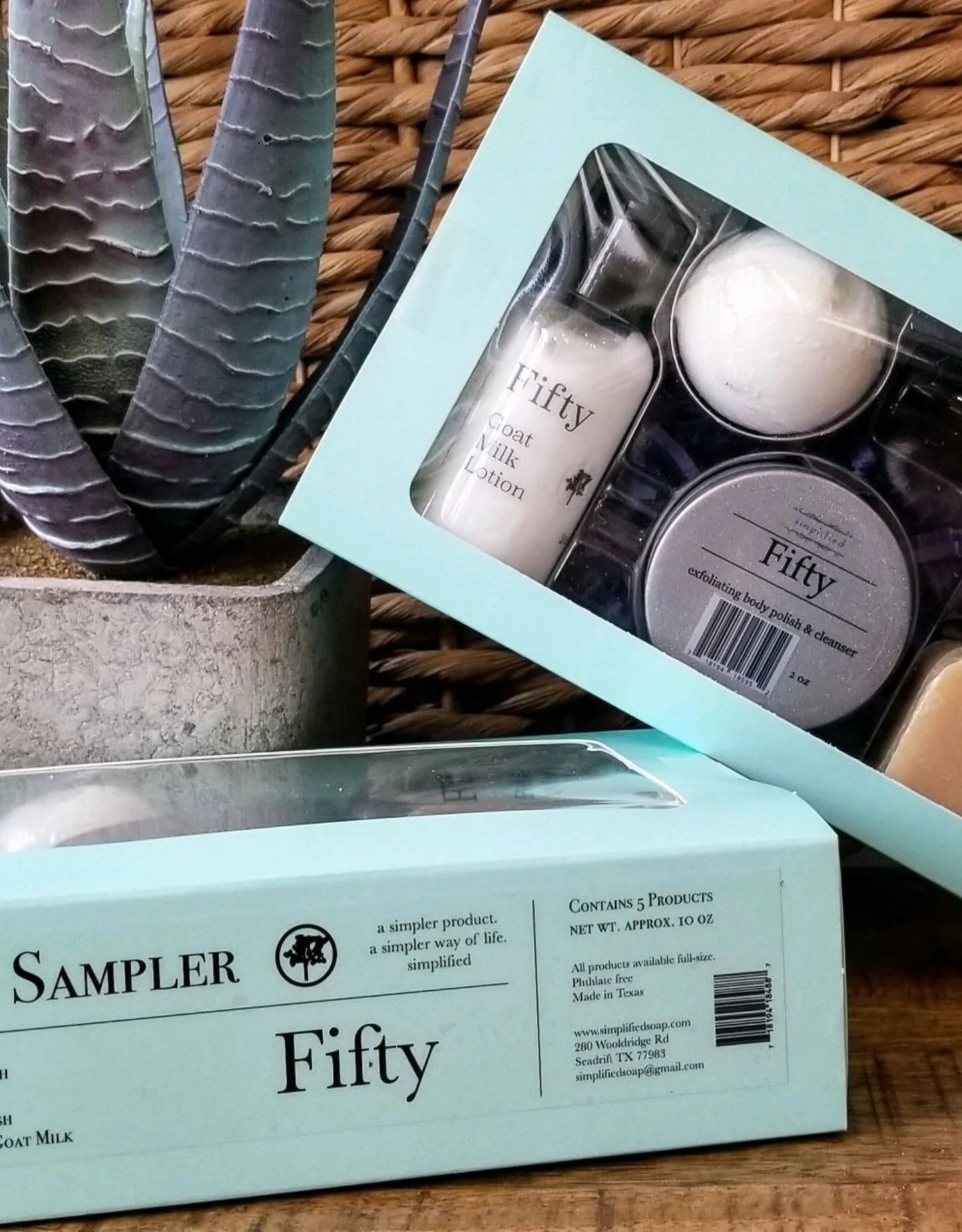 Simplified 5-Piece Sampler Set or Gift Set