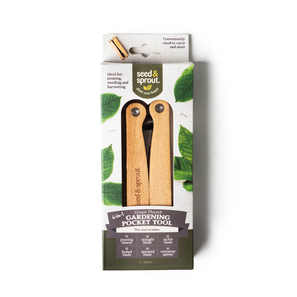 Seed and Sprout 6 in 1 Trimmer - Gardening Pocket Tool