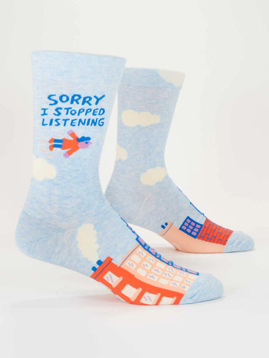 Sorry I Stopped Listening Socks
