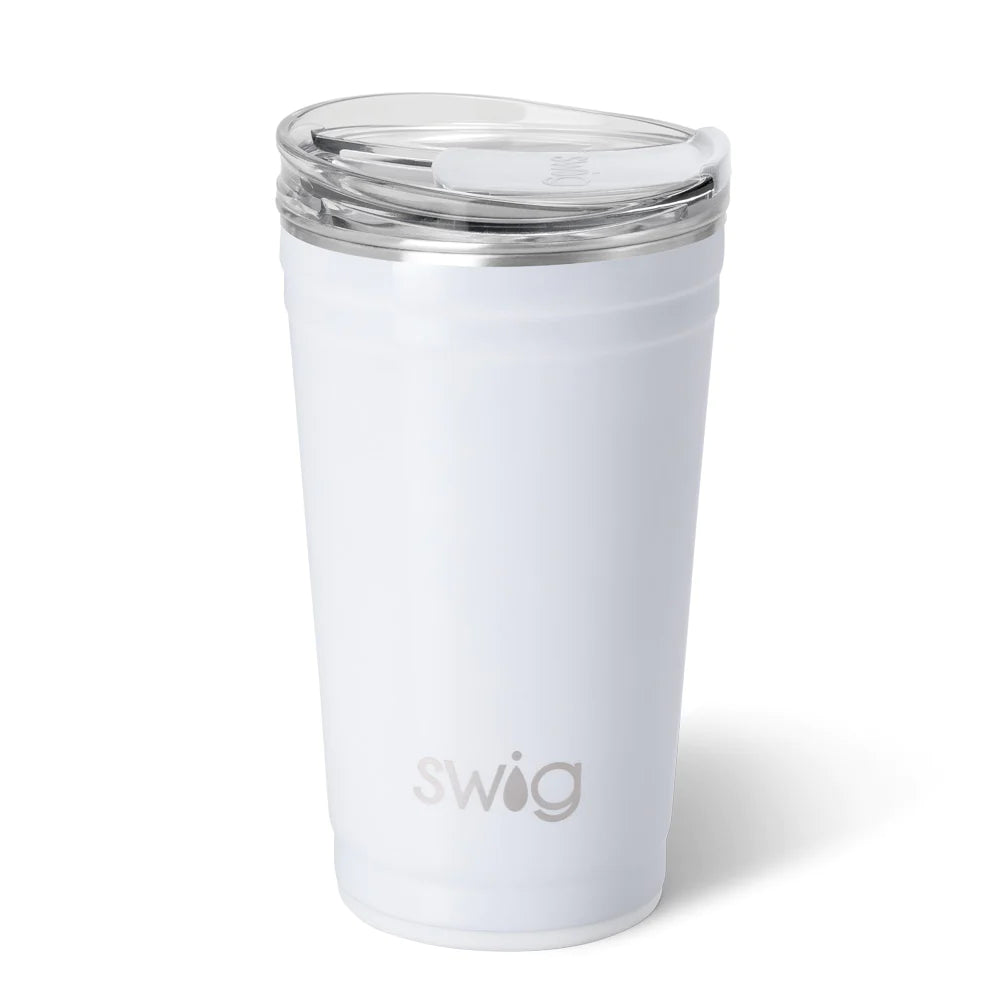 Swig Life Shimmer White Tumbler - 24 oz.