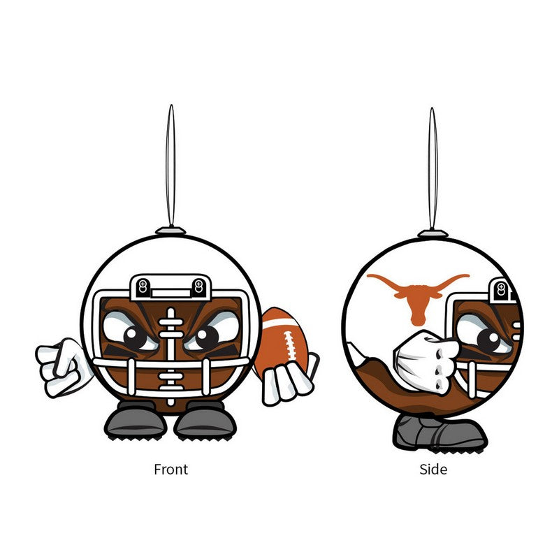 University of Texas Longhorn Ball Head Ornament