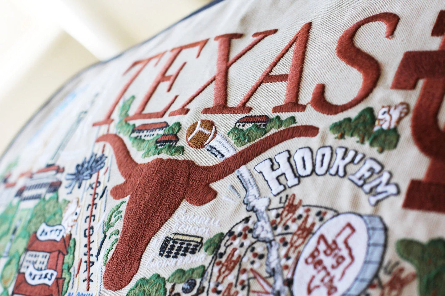 University of Texas Collegiate Pillow