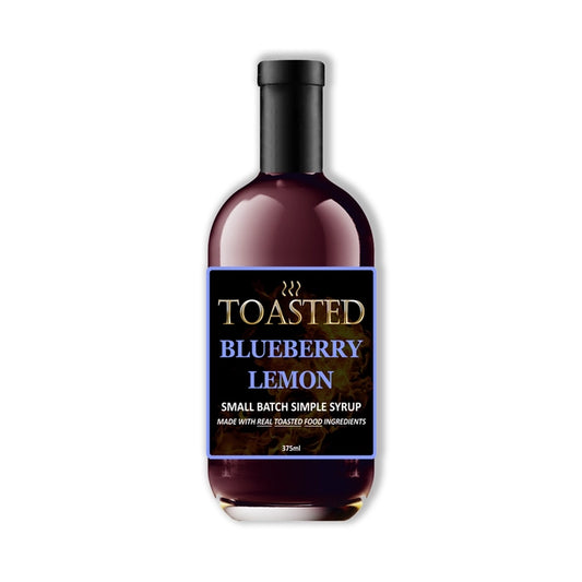 Toasted Blueberry Lemon Small Batch Simple Syrup