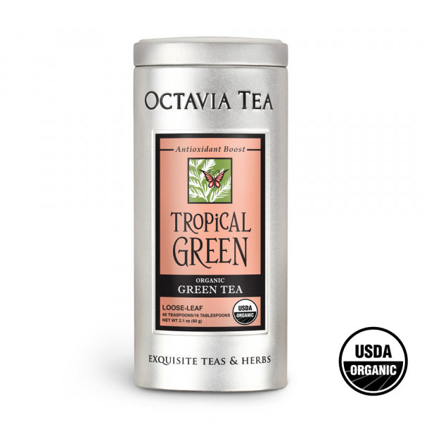 Tropical Green Octavia Herbal Organic Tea