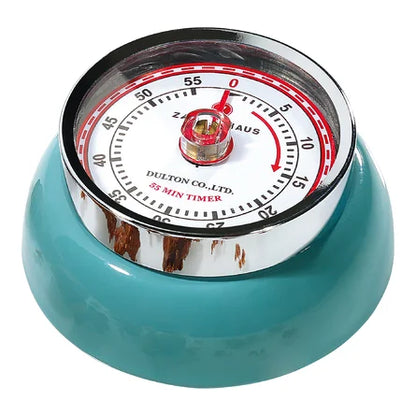 Magnetic Retro Kitchen Classic Mechanical Cooking Timer by  Zassenhaus