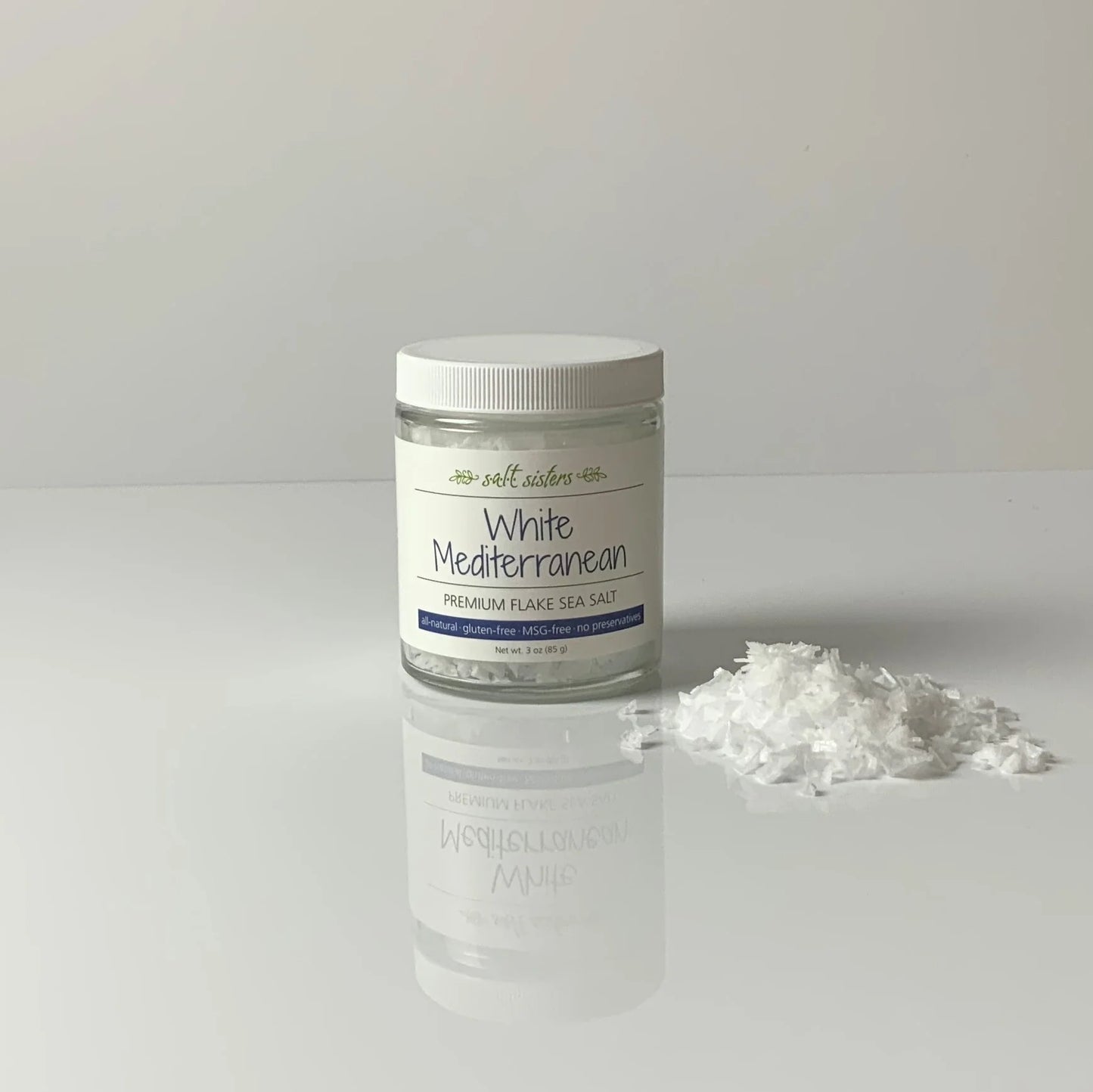 White Mediterranean Flake Salt