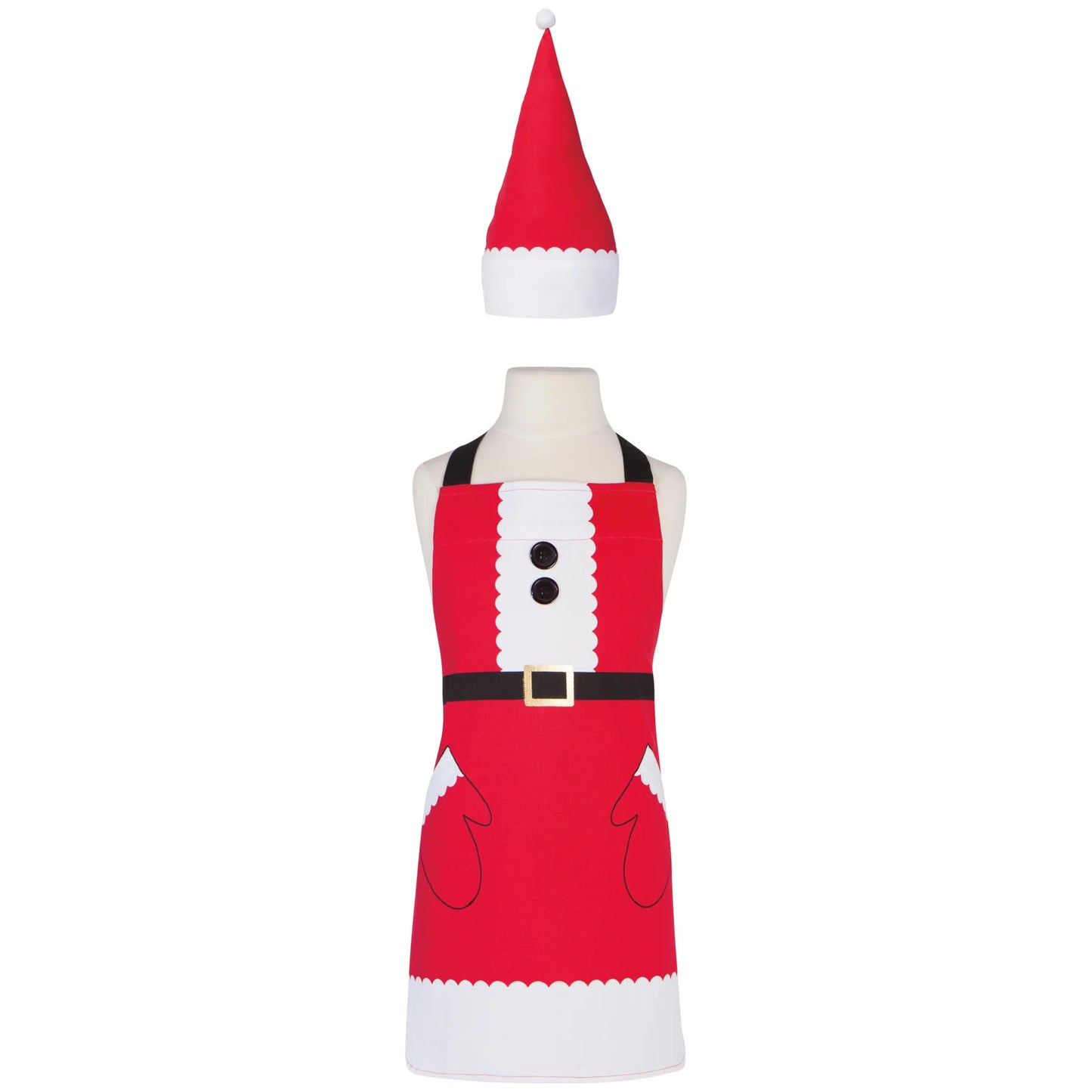 Santa Daydream Kids Apron and Hat Set