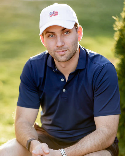 American Flag Baseball Hat - Adult