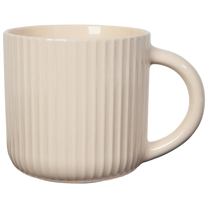 Fluted Coffee Mug