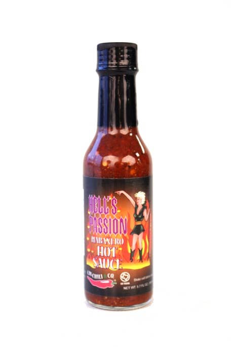 Hell's Passion Habanero Hot Sauce