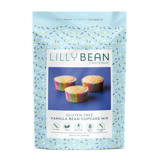 LillyBean Vanilla Bean Cupcake Mix (Vegan and GF)