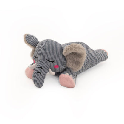 Snooziez with Shhhqueaker - Elephant - Dog Toy