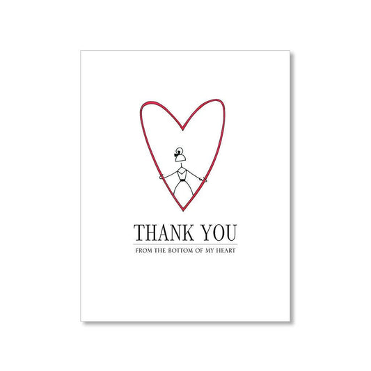 My Heart Thank You Card