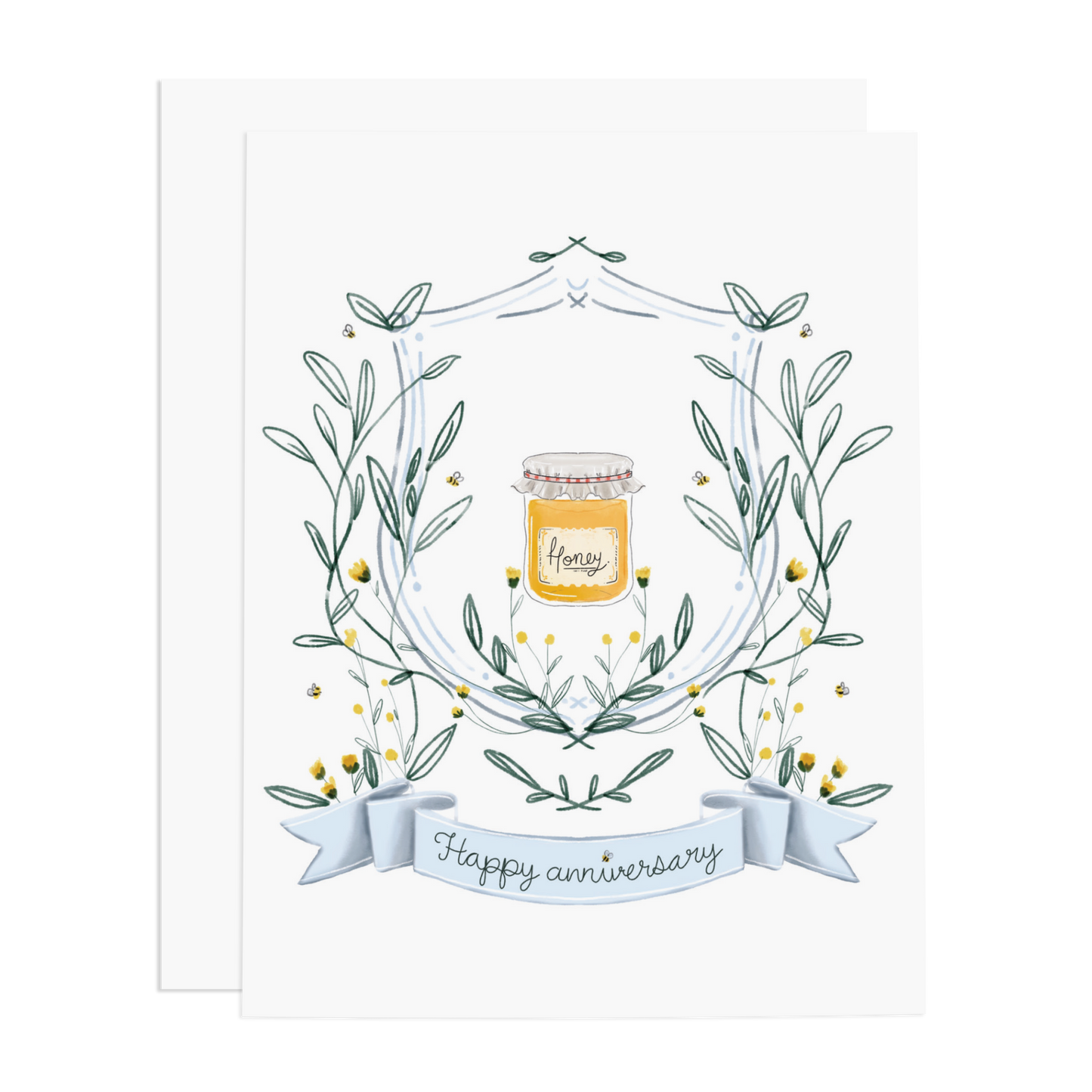 Happy Anniversary Honey Greeting Card