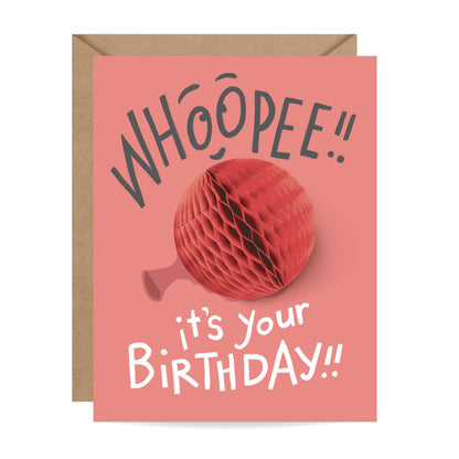 Pop-up Whoopee - Birthday Card
