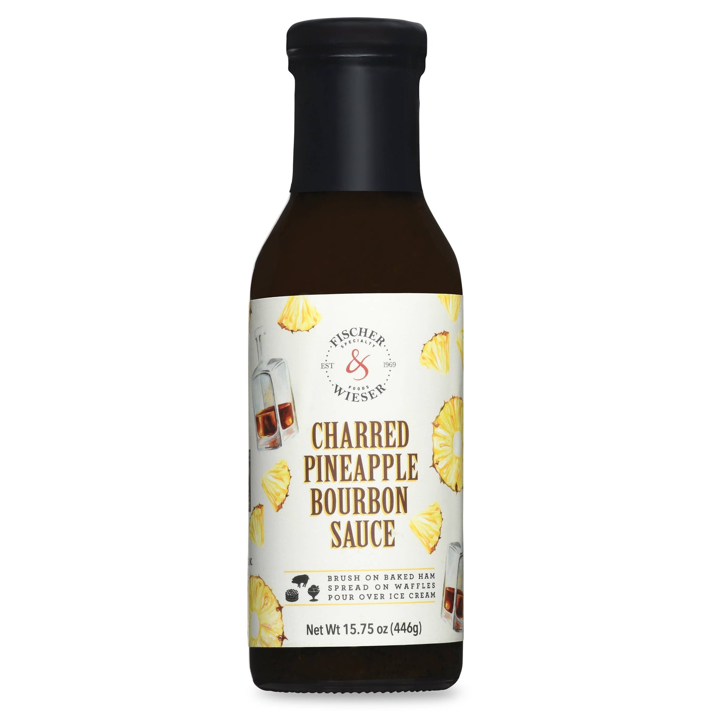 Charred Pineapple Bourbon Sauce