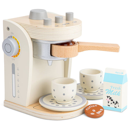 New Classic Toys Coffee Machine - White