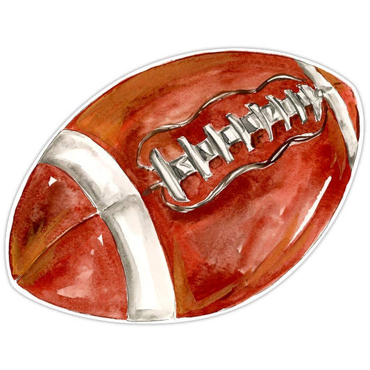 RosanneBeck Collections Football Die-Cut Placemats