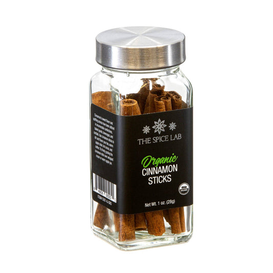Organic Cinnamon Sticks -1 oz French Jars