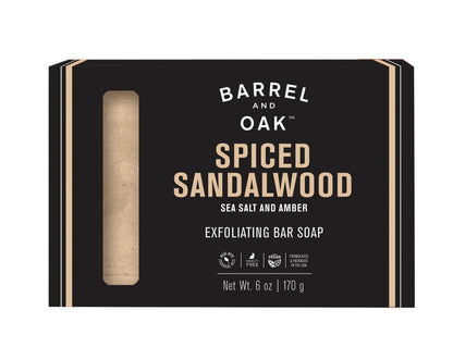 Spiced Sandalwood Exfoliating Bar Soap