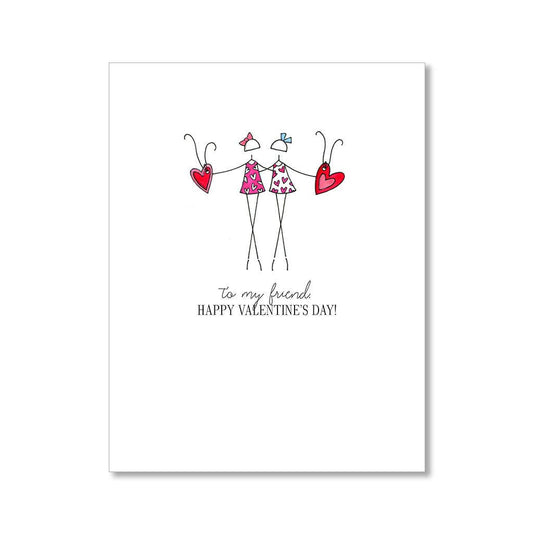 To My Friend Valentine's Day Card