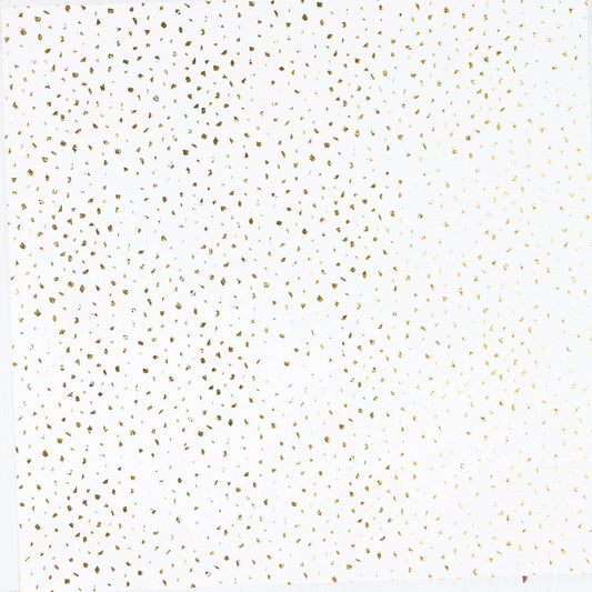 White & Gold Speckled Tissue